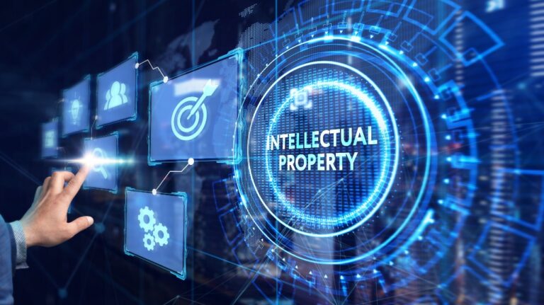Intellectual property virtual screen